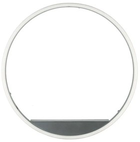 Φωτιστικό Τοίχου Minus PL.MINUS/PC-SILVER Φ60x6cm 48W Led Dimmable Silver Ondaluce