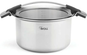Κατσαρόλα Concept Pro 124CO 24cm 6lt Inox Woll 24cm Stainless Steel