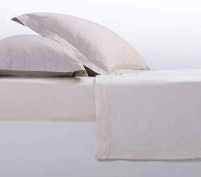 Σεντόνι Elements 24 Με Λάστιχο Ecru Nef-Nef Homeware Υπέρδιπλo 160x235cm 100% Cotton Satin
