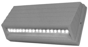 Απλίκα Φωτιστικό Τοίχου LED 3,2W Σατινέ 3-90951600 Lumen-3-90951600-Αλουμίνιο 3-90951600