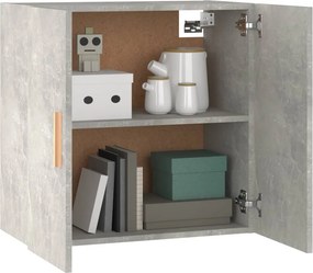 vidaXL Ντουλάπι Τοίχου Γκρι Σκυρ. 60x30x60 εκ. Επεξεργασμένο Ξύλο