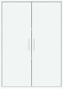 vidaXL Βοηθητικό Ντουλάπι Λευκό 60x31x84 εκ. από Επεξεργασμένο Ξύλο