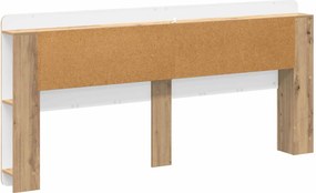 vidaXL Κρεβάτι με Κεφαλάρι Artisan Δρυς 200 cm
