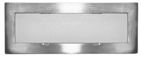 Απλίκα Φωτιστικό Τοίχου LED 1W Μπλε Φως IP54 12,1x5,1 Lumen-3-9736664-Αλουμίνιο 3-9736664