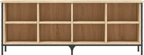 vidaXL Παπουτσοθήκη Sonoma Δρυς 131 x 35 x 50 εκ. από Επεξεργ. Ξύλο