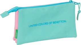 Κασετίνα Benetton Dolce Πολύχρωμο 22 x 12 x 3 cm