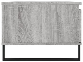 vidaXL Τραπεζάκι Σαλονιού Γκρι Sonoma 90x50x36,5εκ. Επεξεργασμένο Ξύλο