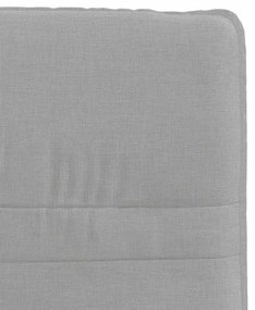 vidaXL Καρέκλες τραπεζαρίας 4 τεμ Cloud Grey Fabric