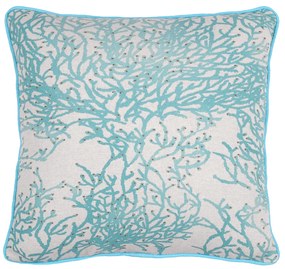 Διακοσμητικό Μαξιλάρι (40x40) S-F Caledonie Turquoise C08272004