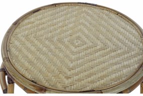 Βοηθητικό Τραπέζι DKD Home Decor Φυσικό Bamboo 60 x 60 x 42 cm (1 μονάδα)