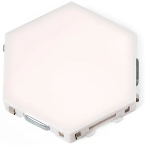 Omnia 1002753 Διακοσμητικό Φωτιστικό Hexagon LED σε Λευκό Χρώμα