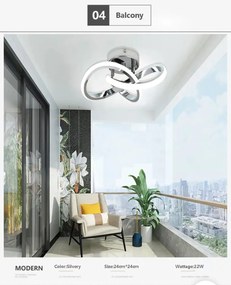 SE LED 25 SIERRA CEILING NICKEL 22W 3 CCT 3 YEARS WARRANTY