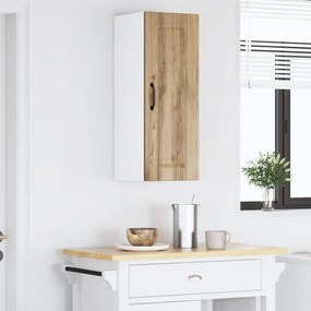 vidaXL Ντουλάπα Τοίχου LUCCA Artisan Δρυς 30 x 31 x 80 εκ.