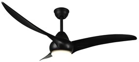 Ανεμιστήρας Alesund R67142132 Με Φως Led 2700/4000/6000K Και Τηλεχειριστήριο Φ115x47cm Black RL Ligh Διάμετρος 115cm