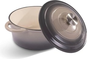 Κατσαρόλα Εμαγιέ 22x9.5cm 2.7lt Lamart IRON LT1301