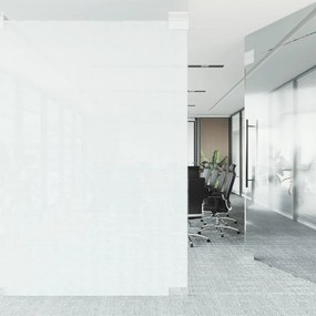 vidaXL Μεμβράνη Παραθύρου Ματ Σχεδίαση με Ρίγες 45x2000 εκ. PVC