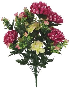 Τεχνητό Μπουκέτο Λουλουδιών 59.5εκ. Marhome 00-27414-2