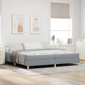 vidaXL Κρεβάτι με ελατήρια Ταμπά, Καφέ 200 x 200 cm
