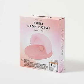 Πισίνα Φουσκωτή SunnyLife Shell Neon Coral