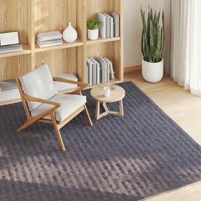 vidaXL Χαλιά χώρου τετράγωνο SIROLO Ανθρακί 200 x 200 cm Πολυεστέρας