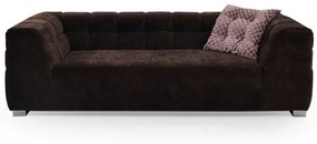 Καναπές – Τριθέσιος Martin, σκούρο καφέ 225x68x102cm -BAR-TED-121