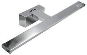 Adeleq Φωτιστικό LED Λουτρού Αλουμινίου 60cm 12W IP44 4000K Ασημί 3-60012166