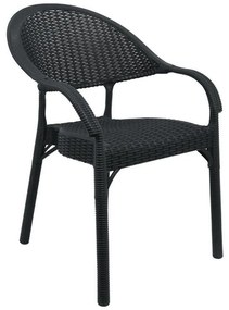 Καρέκλα Hilda Fylliana Ανθρακί 60x62x85 εκ. 60x62x85 εκ.
