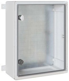 vidaXL Ντουλάπι Ελέγχου Γκρι 40 x 17.5 x 50 εκ. ΑΒΣ Πλαστικό