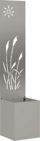 vidaXL Οθόνη Ιδιωτικότητας Κήπου Σκ rusty 32 x 32 x 150 εκ