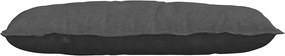 vidaXL Μαξιλάρι Πλάτης Σκούρο Γκρι 100 x 50 x 19 cm