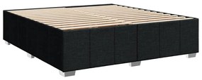 ΚΡΕΒΑΤΙ BOXSPRING ΜΕ ΣΤΡΩΜΑ ΜΑΥΡΟ 180X200 ΕΚ. ΥΦΑΣΜΑΤΙΝΟ 3289449