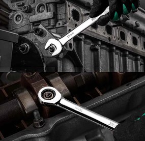 Σετ 8τμχ Γερμανοπολύγωνα Κλειδιά με Μέγεθος 6-17mm