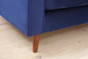 3-Seat Sofa Rome - Navy Blue Navy Blue