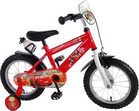Cars 14 Inch 25 cm Boys Coaster Brake Red