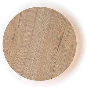 Φωτιστικό Επίτοιχο Aca ZM1705LEDWLW ECLIPSE Μπεζ/Κρεμ (Beige/Creme) 3000K