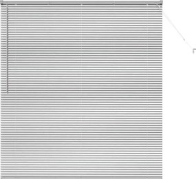 vidaXL Βενετσιάνικες Ρόδες Ασημί 175 x 160 εκ Αλουμίνιο