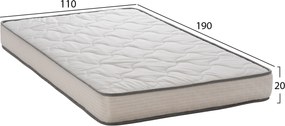 ΣΤΡΩΜΑ DREAMTOPIA, σειρά RELIEF HM653.110 BONNELL SPRING 110X190x20Y εκ.