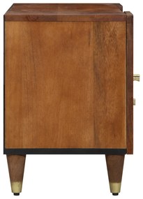 vidaXL Ντουλάπα τηλεόρασης 105x33x46 εκ. Μασίφ ξύλο μάνγκο