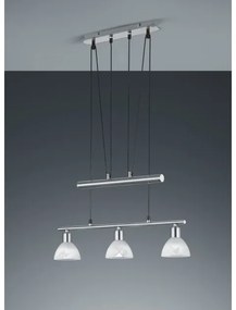 Κρεμαστό Φωτιστικό Οροφής 1xE14 LED 4,9W Νίκελ Ματ Levisto 371010307 Trio Lighting-371010307-Νίκελ Ματ 371010307
