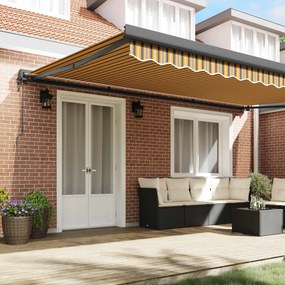 vidaXL Αναδιπλούμενη τέντα Πολύχρωμο 500 x 300 x 165 εκ.