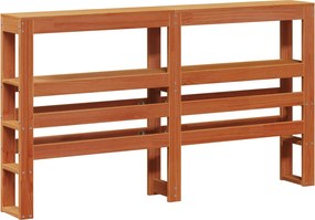 vidaXL Σκελετός Κρεβατιού Κερί Παλαίωσης 120 x 200 cm