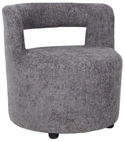 Πολυθρόνα Monti 01-3351 67x66x67.5cm Light Grey