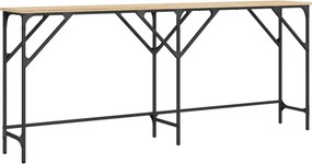 vidaXL Τραπέζι Κονσόλα Sonoma Δρυς 180x29x75 εκ. Επεξεργασμένο Ξύλο