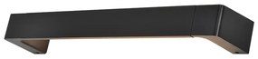 Φωτιστικό Επίτοιχο Aca ZD810412LEDBK FOGA Μαύρο Ματ (Black Mat) 3000K
