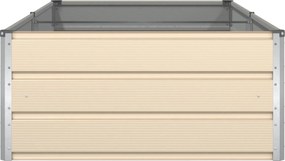 vidaXL Γλάστρα Ελεφαντόδοντο 195 x 100 x 45 εκ Επικαλυμμένος Χάλυβας