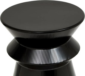 Βοηθητικό Τραπεζάκι (Φ35.5x45) A-S Maya Black 213195C