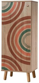 Παπουτσοθήκη Vegas 869VEL8622 50x38x135cm Multi Μοριοσανίδα,Ξύλο