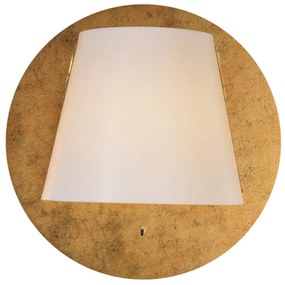 Πλαφονιέρα - Απλίκα  Με Βάση Από Mdf ZM165LEDWG Gold Mdf, Metal