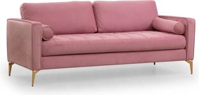 3-Seat Sofa Rome - Rose Dusty Rose