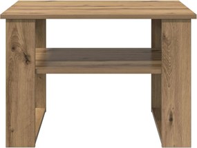 vidaXL Τραπεζάκι σαλονιού Artisan Oak 64 x 54 x 44 εκ